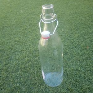 Bormioli rocco giara clear glass swing top bottle